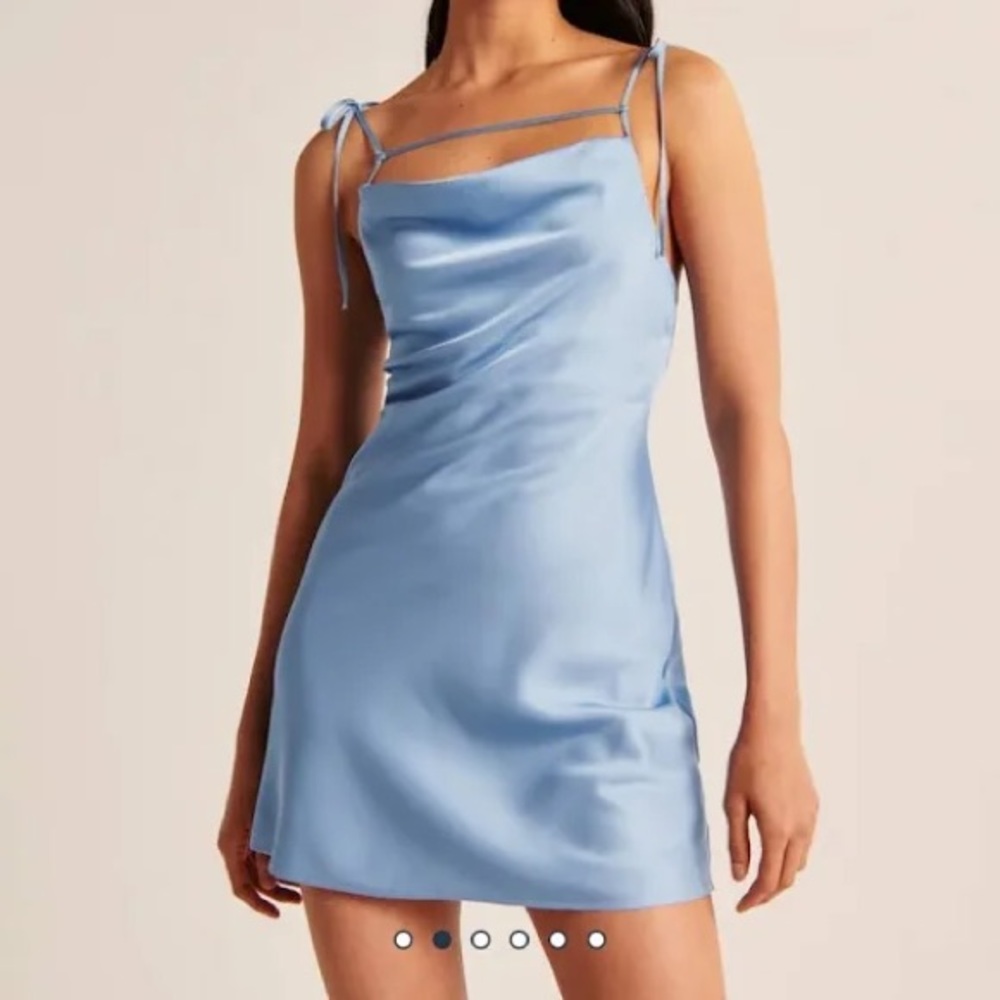 Abercrombie satin strap dress